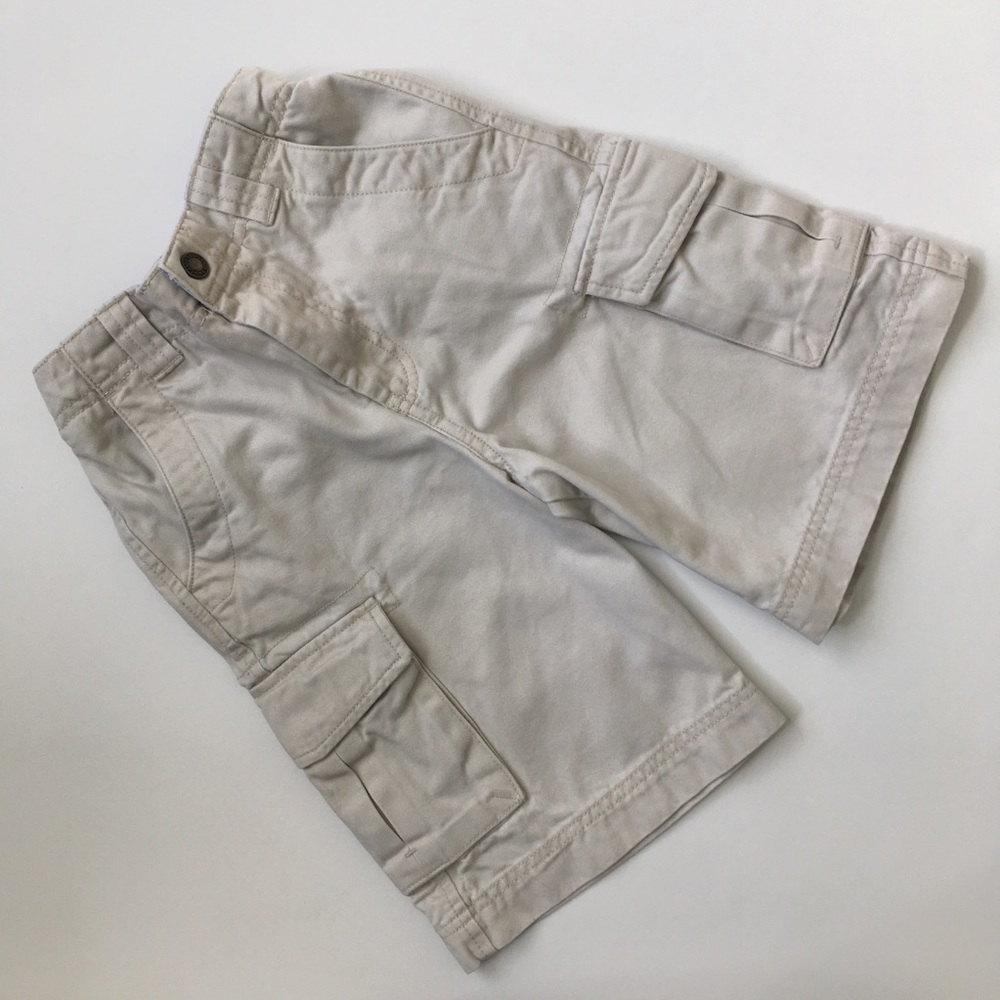 Lands’ End boys slim size cargo shorts, size 7S